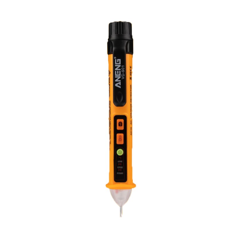 ANENG VD901 AC 12V-1000V Electrical Non Contact Voltage Detector Test Pen Probe Tester yellow