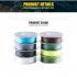 ANGRYFISH Diominate PE Line 4 Strands Braided 100m 109yds Super Strong Fishing Line 10LB 80LB Gray 3 0   0 28mm 33LB
