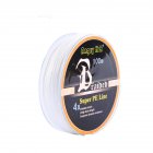 ANGRYFISH Diominate PE Line 4 Strands Braided 100m 109yds Super Strong Fishing Line 10LB 80LB White 2 0   0 23mm 28LB