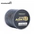 ANGRYFISH Diominate X9 PE Line 9 Strands Weaves Braided 500m 547yds Super Strong Fishing Line 15LB 100LB Gray 0 8   0 14mm 20LB