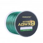 ANGRYFISH Diominate X9 PE Line 9 Strands Weaves Braided 500m 547yds Super Strong Fishing Line 15LB 100LB Dark Green 3 5   0 30mm 50LB