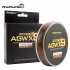 ANGRYFISH Diominate X9 PE Line 9 Strands Weaves Braided 300m 327yds Super Strong Fishing Line 15LB 100LB Brown 4 0   0 33mm 60LB