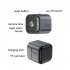 AS03 Mini Camera HD 1080P Home WIFI Night Vision Camera Cams Wireless Recording Camera for Home Security Guard Black