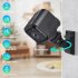 AS03 Mini Wireless Camera 1080P HD Clear Image Camera Mini Video WiFi Cam With Infrared Night Vision Detection Two Way Audio Video Record Camcorder For Home Sec