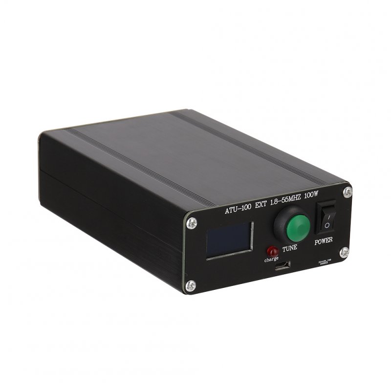 ATU-100 1.8-55mhz Mini Automatic Antenna  Tuner Shortwave Antenna Adjusting Device black