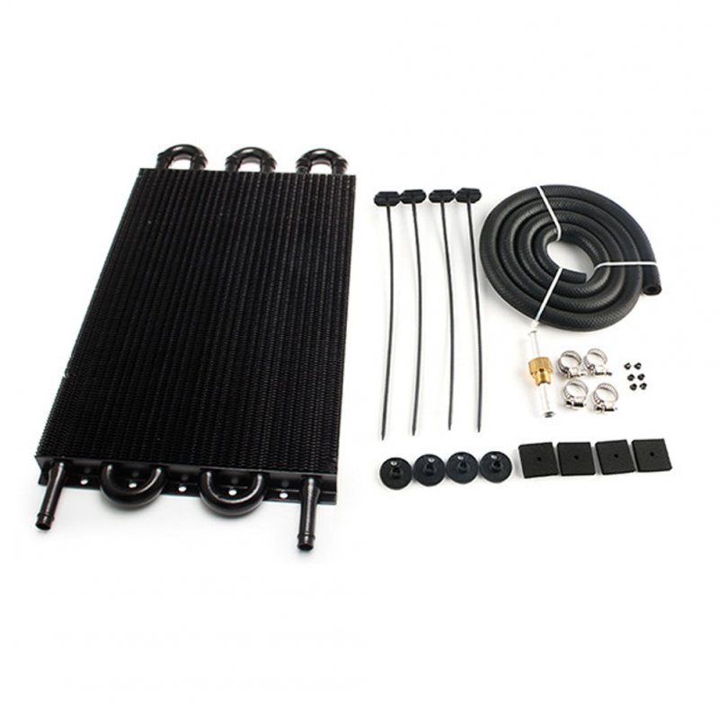 Car  Condenser 6 P Tube And Fin Transmission Cooler Air Conditioning Tube Belt Condenser Universal Oil Cooler 