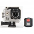 HD 4K WIFI Action Camera Silver Grey