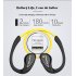 AWEI A880BL Sport Wireless Headphones Bluetooth Earphones Headset for Phones Running In Ear Earphone Earpiece Yellow
