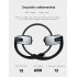 AWEI A883BL Sport Bluetooth Earphone with Mic Bass Stereo Waterproof Wireless Headphones Noise Cancelling Headset Black