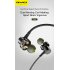 AWEI X660BL Bluetooth Headphones Dual Driver Earphones Wireless Headset with Mic Bass Stereo Earbuds Gray