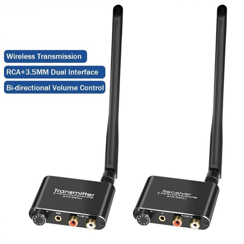 AYW02 Wireless Audio Transmitter Receiver Home Stereo 2.4G Wireless Audio Adapter