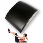 Ab Exercise Sit Ups Pad Abdominal Trainer Mat Comfortable PU Lower Back Support Fitness Equipments Black