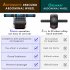 Abdominal Roller With Cushion Weight Loss Abdominal Trainer With 2 Wheels Home Workout Equipment blue