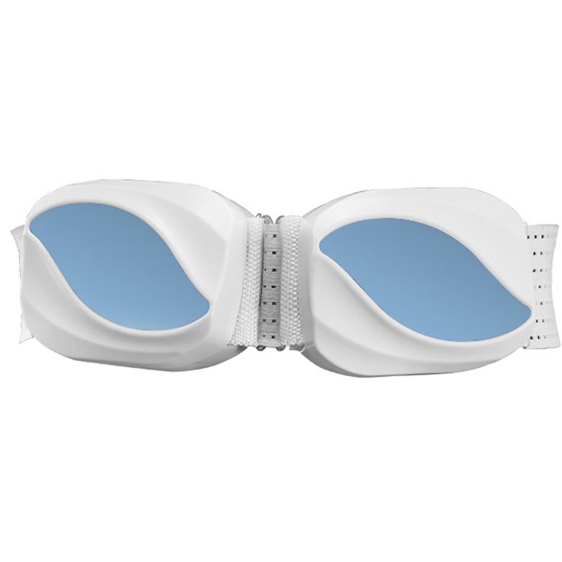 Abdominal Trainer Waist Belt High-frequency Vibration Massage Waist Trimmer Exercise Workout Ab Belt For Men Women white