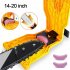 Abs Chain Saw Tooth  Sharpener Bar mount Woodworking Sharpening  Tool Set yellow