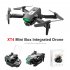 Abs Lsrc Ls Xt4 Mini Drone Wifi Fpv with 4k 1080p HD Single Camera Foldable RC Quadcopter 3 batteries