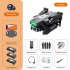 Abs Lsrc Ls Xt4 Mini Drone Wifi Fpv with 4k 1080p HD Dual Camera Foldable RC Quadcopter 3 batteries