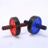 Abs Wheel Body Exercise Gym Roller Abdominal Core Exerciser Strength Workout Fitness Trainer blue