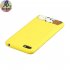 Acekool for HUAWEI Y5 2018 Cartoon Lovely Coloured Painted Soft TPU Back Cover Non slip Shockproof Full Protective Case with Lanyard yellow