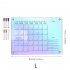 Acrylic Calendar For Fridge Weekly Strong Magnetic Thick Erasable Board Planner For Refrigerator Whiteboard With 6 Erasable Markers small