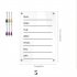 Acrylic Calendar Strong Magnetic Thick Clear Dry Erase Board Weekly Planner With 6 Colors Erasable Markers For Refrigerator Whiteboard 11 7 x 8 27inch   16 54 x