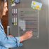 Acrylic Calendar Strong Magnetic Thick Clear Dry Erase Board Weekly Planner With 6 Colors Erasable Markers For Refrigerator Whiteboard 11 7 x 8 27inch   16 54 x
