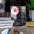Acrylic Calendar With Wall Clock Includes 3 Erasable Markers Anti sliding Anti scratch Monthly Weekly Planner  15x20cm 6x7 9inch  CC250