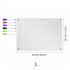 Acrylic Magnetic Calendar Board Rewritable Clear Planning Whiteboard Workout Board With 6 Markers For Fridge Refrigerator large