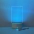 Acrylic Note Board Colorful Transparent Luminous Message Small Whiteboard Home Office Desktop Writing Board Colorful   vertical lamp   pen