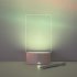 Acrylic Note Board Colorful Transparent Luminous Message Small Whiteboard Home Office Desktop Writing Board Colorful  horizontal lamp  pen