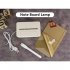 Acrylic Note Board Colorful Transparent Luminous Message Small Whiteboard Home Office Desktop Writing Board Colorful  horizontal lamp  pen