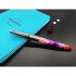 Acrylic Pen Classic Translucent Business Signature Student Pen for School Office Pink acrylic Bright tip 0 5MM 26 tip