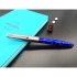 Acrylic Pen Classic Translucent Business Signature Student Pen for School Office Dark blue acrylic Dark tip 0 8MM