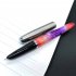 Acrylic Pen Classic Translucent Business Signature Student Pen for School Office Fluorescent Blue Acrylic Dark tip 0 8MM
