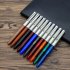 Acrylic Pen Classic Translucent Business Signature Student Pen for School Office Fluorescent Blue Acrylic Bright tip 1 0MM 26 tip