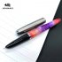 Acrylic Pen Classic Translucent Business Signature Student Pen for School Office Fluorescent Blue Acrylic Dark tip 0 8MM