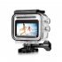 Action Camera Waterproof Case 60M 196 8 FT Diving Housing Protective Cover Shell Compatible  for Insta 360 Go 3 Camera transparent