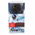 Action Underwater Camera Ultra HD Waterproof Sports Camera Wide Angle Camera Kit Blue