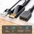 Adapter Cable HDTV To DP Female Socket 4k 30hz Compatible ForHDMI To Displayport With Power Supply Cable 0 3 Meters Converter Cable