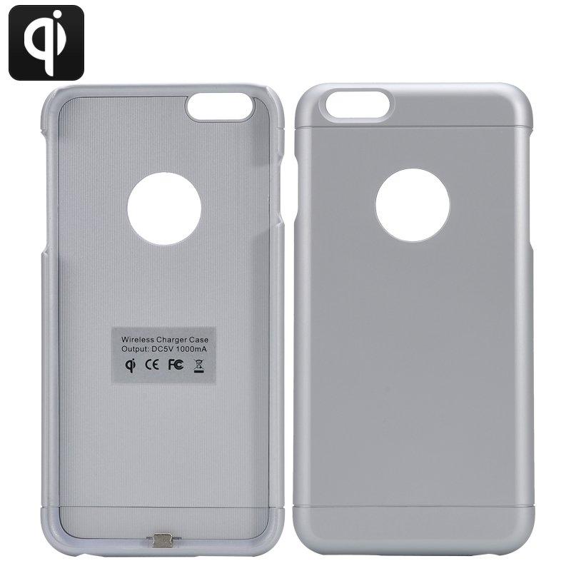 iPhone 6 Plus Qi Charging Case (Silver)