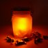 Add color to your nights with this Moon Jar Light  The Solar Powered Mood Light collects solar energy at day and glows at night to create an attractive lighting