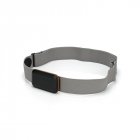 Adjust Chest Belt Strap Band for Heart Rate Monitor gray Chest strap only