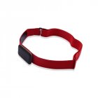 Adjust Chest Belt Strap Band for Heart Rate Monitor red Chest strap only