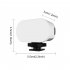 Adjustable 6 color Filter Fill Light 800LUX 120 Degrees Lighting Angle With Diffuser Rgb Effect Camera Light Photography Lighting Studio Lamp  PU565B 