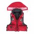 Adjustable Adult Safety Life Jacket Survival Vest for Swimming Boating Fishing  red XL