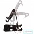 Adjustable Aluminum Portable Desktop Stand for Smartphone iPhone iPad Laptops iWacth black