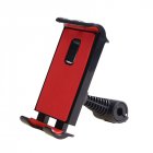 Adjustable Car  Tablet  Stand Holder For Ipad Tablet Accessories, Universal Tablet Stand Car Seat Back Bracket For 4-12 Inch Tablet red