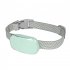 Adjustable Dog Bark Collar  Automatic Anti Barking Collar With USB Rechargeable Smart Bark Collar For Dogs IP67 Waterproof Adjustable Bark Training Collar green