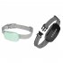 Adjustable Dog Bark Collar  Automatic Anti Barking Collar With USB Rechargeable Smart Bark Collar For Dogs IP67 Waterproof Adjustable Bark Training Collar green
