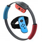 Adjustable Elastic Leg Strap Sport Band Ring-Con Grips Leg for Nintend Switch Joy-con Ring Fit Adventure Game As shown